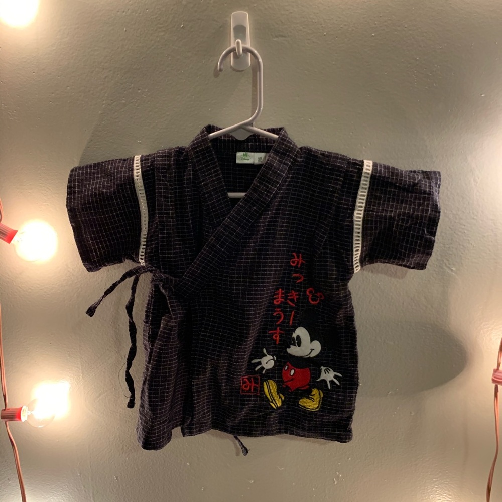 Adorable samurai Mickey outfit from Japan Disney